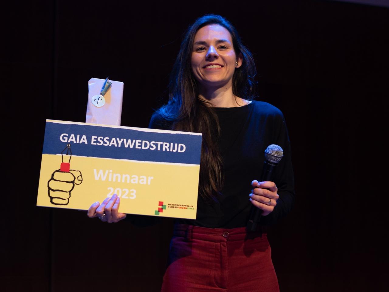 Jolijn Hooghwinkel, winnaar Gaia-essayprijs 2023